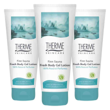 3X Therme Finn Sauna Fresh Body Gel Lotion 200 ml