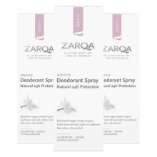 3X Zarqa Sensitive Deodorant Spray 50 ml