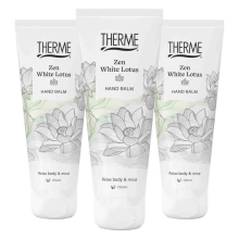 3X Therme Zen White Lotus Handbalsem 75 ml