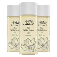 3X Therme Zen White Lotus Badolie 100 ml