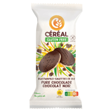 Céréal Rijstwafel Pure Chocolade Glutenvrij en Lactosevrij 130 gr