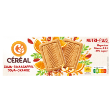 Cereal Céréal Koekjes Soja Sinaasappel 280 gr