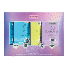 Sence Collection Geschenkset Metallic Sheet Masker Kit Night Reflexion 1 set