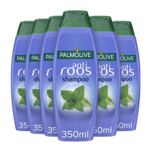 6X Palmolive Shampoo Anti Roos 350 ml
