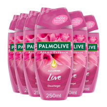 6X Palmolive Douchegel Aroma Essence Alluring Love 250 ml