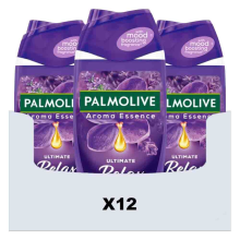 12X Palmolive Douchegel Aroma Essence Ultimate Relax 250 ml