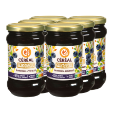 6X Céréal Jam Bosbessen 320 gr