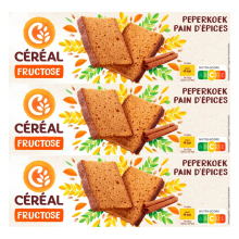 3X Céréal Ontbijtkoek 300 gr