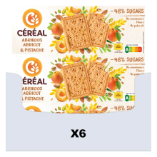6X Céréal Abrikoos Pistache 160 gr