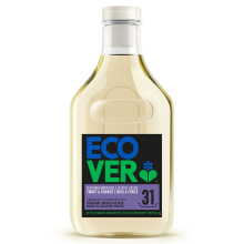 6X Ecover Vloeibaar Wasmiddel Zwart & Donker   Limoen & Lotus 31 Wasbeurten 1,43 liter
