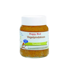 Merkloos 12x Vogelpindakaas Bessen (pot) 360 gr