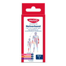 2X HeltiQ Netverband Nr 1 1,3 cm x 1m (gerekt)