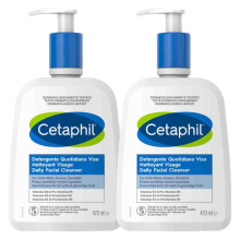 2X Cetaphil Daily Facial Cleanser 473 ml