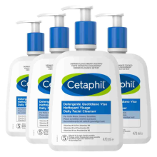 4X Cetaphil Daily Facial Cleanser 473 ml