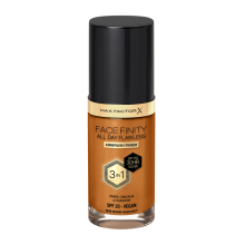 1+1 Gratis: Max Factor Facefinity All Day Flawless Foundation W98 Warm Hazelnut 34 ml