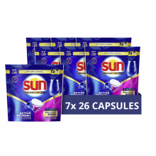 7X Sun Brilliant Shine All in 1 Vaatwastabletten 26 stuks