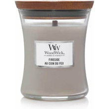 WoodWick Geurkaars Medium Fireside 275 gr