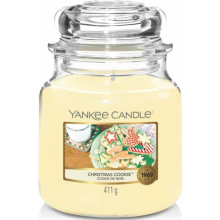 Yankee Candle Geurkaars Medium Jar Christmas Cookie 368 gr