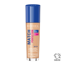 1+1 Gratis: Rimmel Match Perfection Foundation Fair Porcelain 1 30 ml