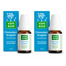 2X VSM Kind Chamodent Druppels 10 ml