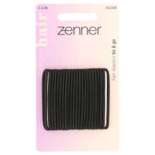 Zenner Elastieken Dun Zwart 24 stuks