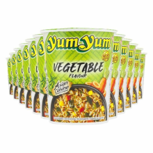 12X Yum Yum Noodles Soep Cup Groenten 70 gr