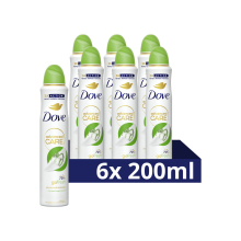 6X Dove Deodorant Spray Cucumber & Green Tea 200 ml