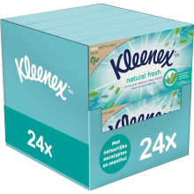 24X Kleenex Balsam Menthol Tissues 64 stuks