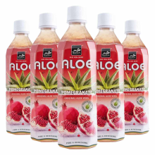 5X Tropical Aloe Vera Drink Granaatappel 500 ml