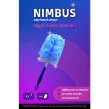 5X NIMBUS Magic Duster Starterkit Handvat + 4 Navullingen 1 set