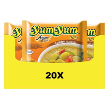 20X Yum Yum Noodles Soep Pak Curry 60 gr