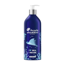 Head & Shoulders 5x Head & Shoulders Classic Clean I Love Sea, I Reuse Navulbare Shampoo 430 ml