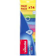 Vileda Microvezeldoek Colors 14 stuks