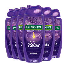 6X Palmolive Douchegel Aroma Essence Ultimate Relax 400 ml