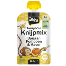Edifier de Kleine Keuken Biologische Knijpmix Banaan, Pompoen & Haver 100 gr