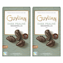 2X Guylian Chocolade Zeevruchten Dark Praline 112 gr