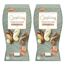 2X Guylian Temptations Mix Curved Pack 200 gr