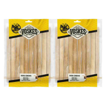 2X Voskes Hondensnacks Geperste Staven L 10 stuks