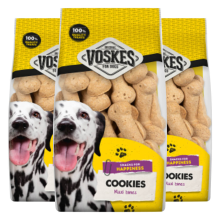 3X Voskes Hondensnacks Grote Kluif 750 gr