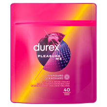 2E halve prijs: Durex Condooms Pleasure Me 40 stuks