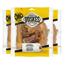 3X Voskes Hondensnacks Runderstrips 100 gr