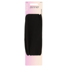 2X Zenner Haarband Bio Katoen Zwart