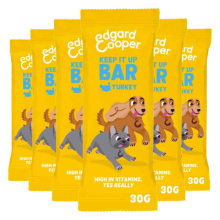Edgard & Cooper 6x Edgard & Cooper Adult Bar Kalkoen 30 gr