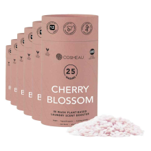 6X Cosmeau Geurbooster 25 Wasbeurten Kersenbloesom 250 gr