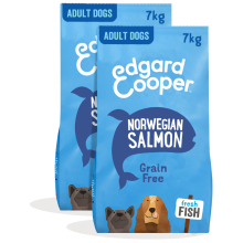Edgard & Cooper 2x Edgard & Cooper Hondenvoer Droog Noorse Zalm 7 kg