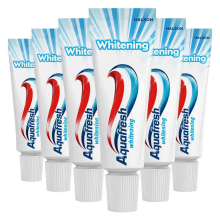 6X Aquafresh Tandpasta Whitening Mini 15 ml