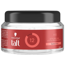 1+1 Gratis: Taft Men Power Gel V12 Hold 12 250 ml