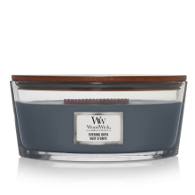 WoodWick Geurkaars Ellipse Evening Onyx 454 gr