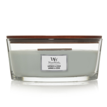 WoodWick Geurkaars Ellipse Lavender & Cedar 454 gr