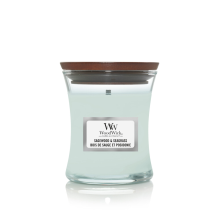 WoodWick Geurkaars Mini Sagewood & Seagrass 85 gr
